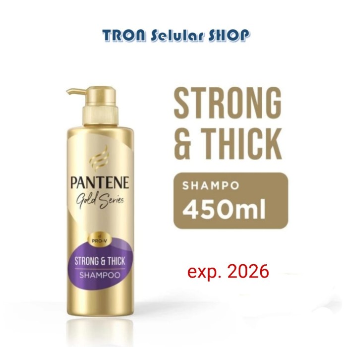 Pantene Gold Series Strong & Thick Shampoo 450Ml 450 Ml