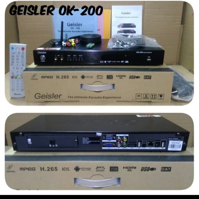 Karaoke Player GEISLER OK-200