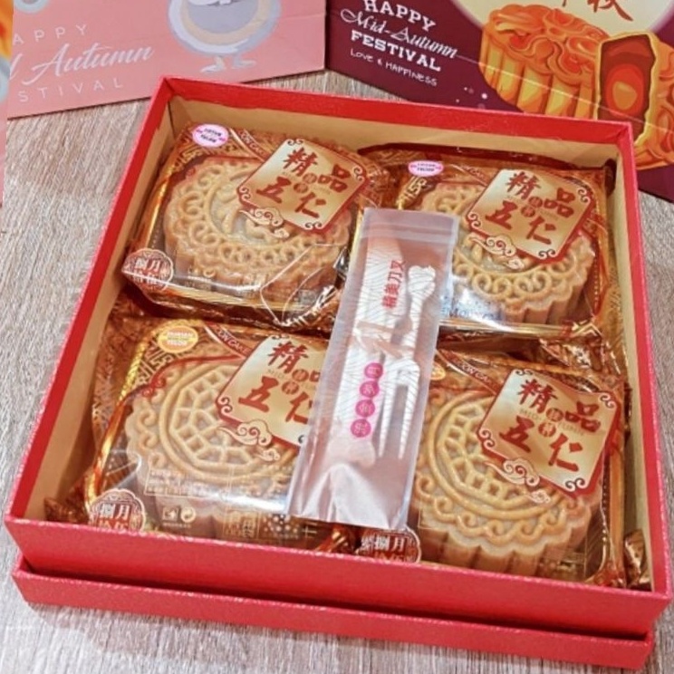 

Super Promo mooncake/kue bulan /thiong ciu pia.125gram isi 4 Best