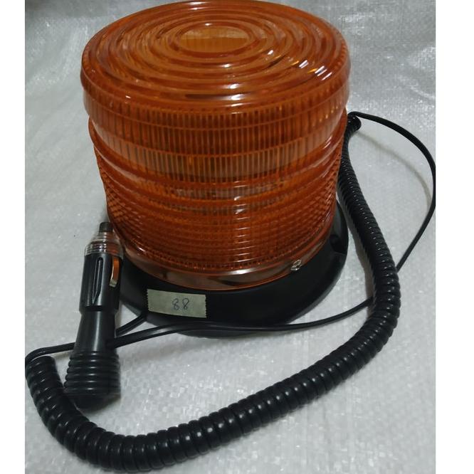 Lampu Rotary 9" 24V,Strobo,Warning Traffic Light,Led,Mobil Truk Polisi