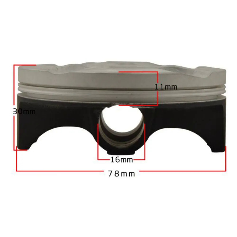 ❤For CRF250 CRF 250 Piston and Rings Set STD 78mm