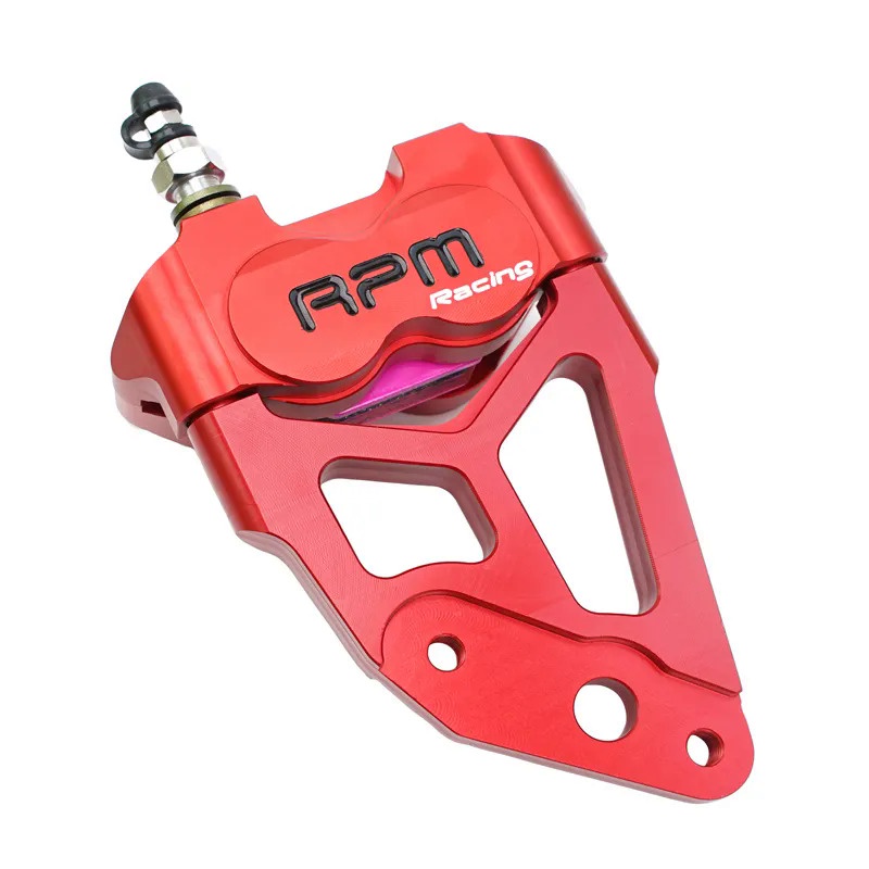 ❤Motorcycle 82mm Radial Four Piston Brake Caliper with Transfer Bracket for FastAce Front Shock Abso