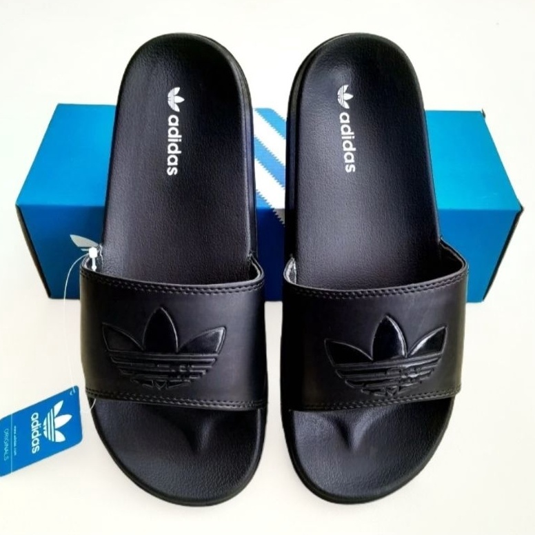 Murah Banget.. Sendal Slop Adidas Pria slide Sandal Slip On Ad Sendal Karet Pria