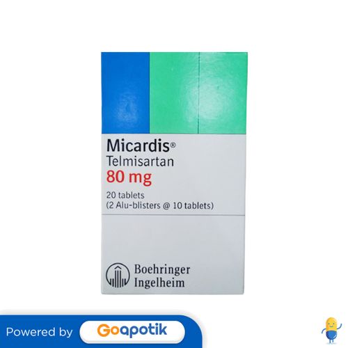 MICARDIS 80 MG BOX 20 TABLET