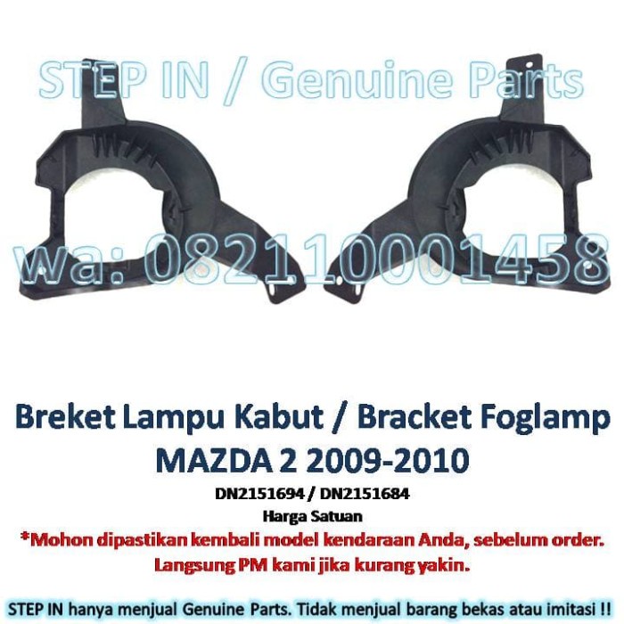Cod - Breket Foglamp Mazda 2 2009-2012 Mazda2 Bracket Lampu Kabut Fog Lamp Kode 076