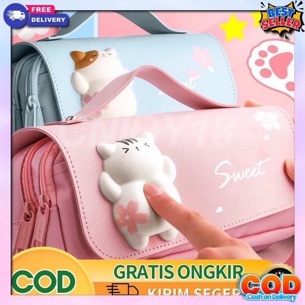 

Tempat Pensil Aesthetic Disgrip Murah Korea Estetik Pencil Case Cewek Cowok Aesthatic Dusgrip Korean Style Viral Dosgrip Untuk Sekolah Pouch Wadah Pengsil Lucu Disgrib Anak Laki Perempuan Kotak Pensil Kode 3 Susun Tingka Kartun Tas Pensil Dekompresi/Kapa