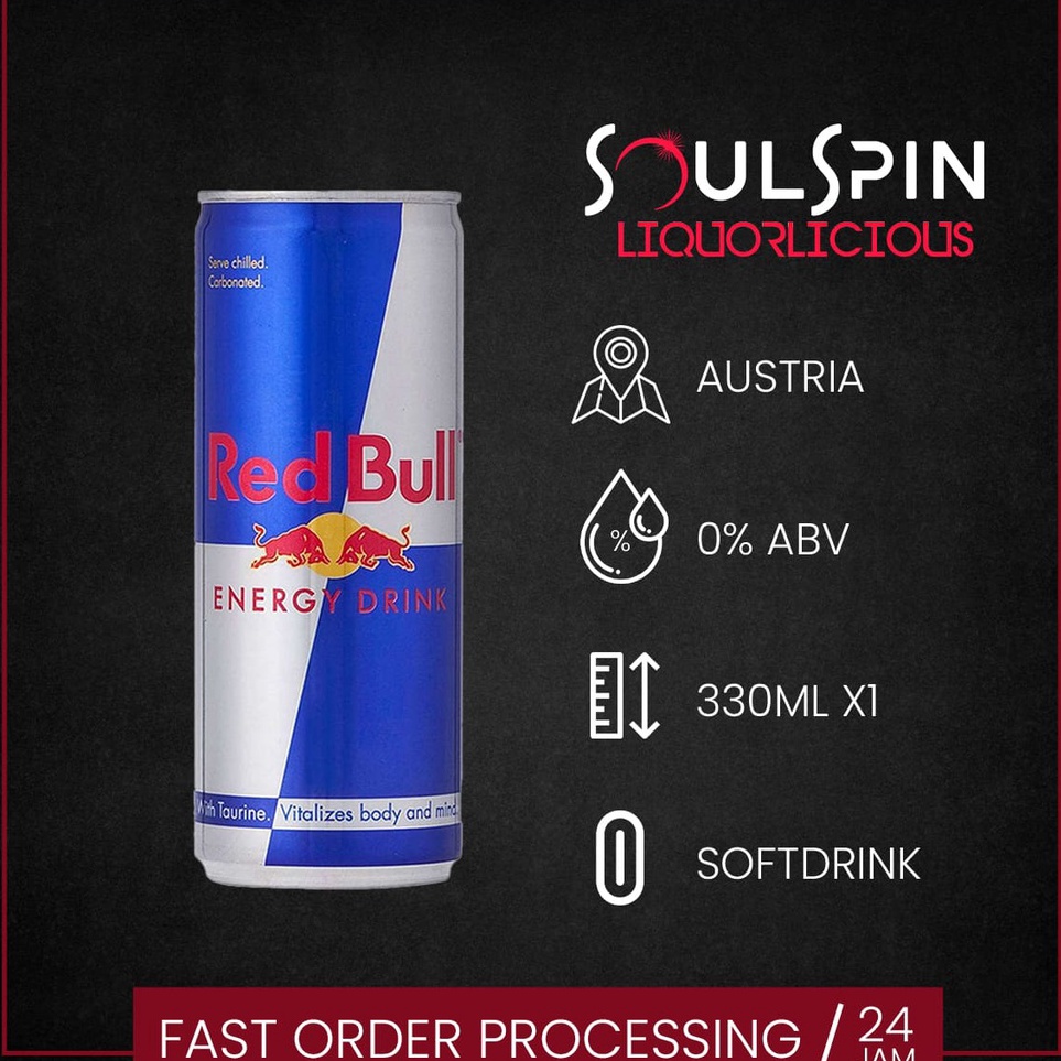 

➹→❆❂ Red Bull Energy Drink 250ml Austria Model Baru