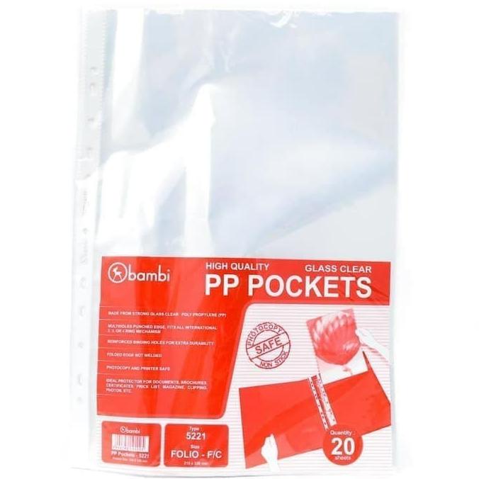 

.........] PP Pocket F4/A4 Bambi isi 20