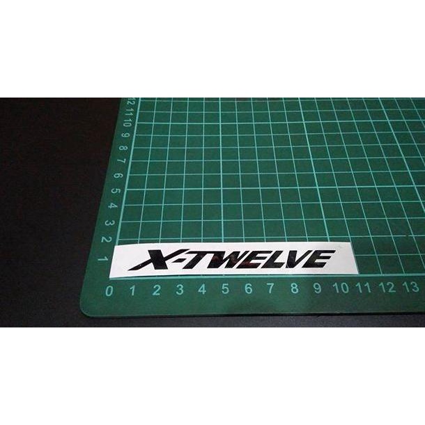 

Cutting Sticker X-Twelve 10cm 20JVLZ3 limited stock