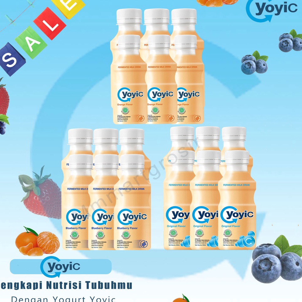 

Terupdate MINUMAN SUSU FERMENTASI * YOYIC * 130ML * 6 PCS Terupdate