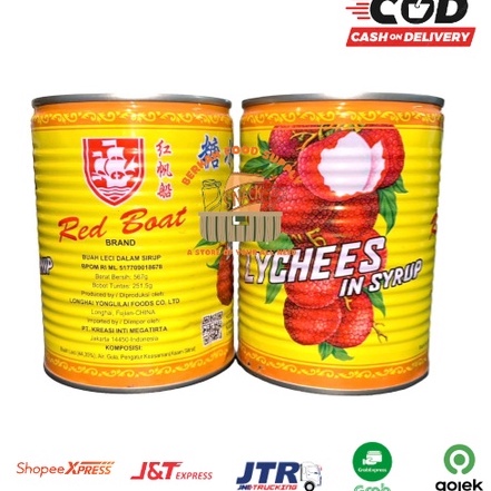 

Hanya untuk anda Lychee in Syrup / Buah Leci Dalam Sirup Kaleng 567gr Red Boat Brand / lychees