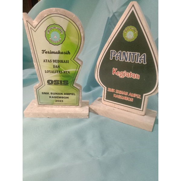 vandel marmer hadiah acara wisuda danlainnya