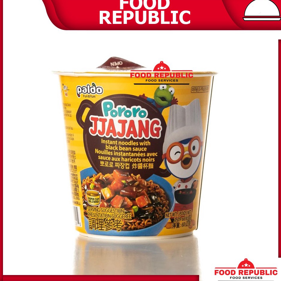 

Best Terlaris PORORO JJAJANGMYUN 65 GR JAJANGMEN JAJANGMYEON CHAJANG MIE ANAK INSTANT