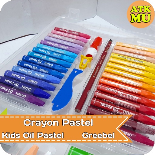 

Crayon Oil Pastels Kids 36 - Kids 48 - Kids 55 Greebel