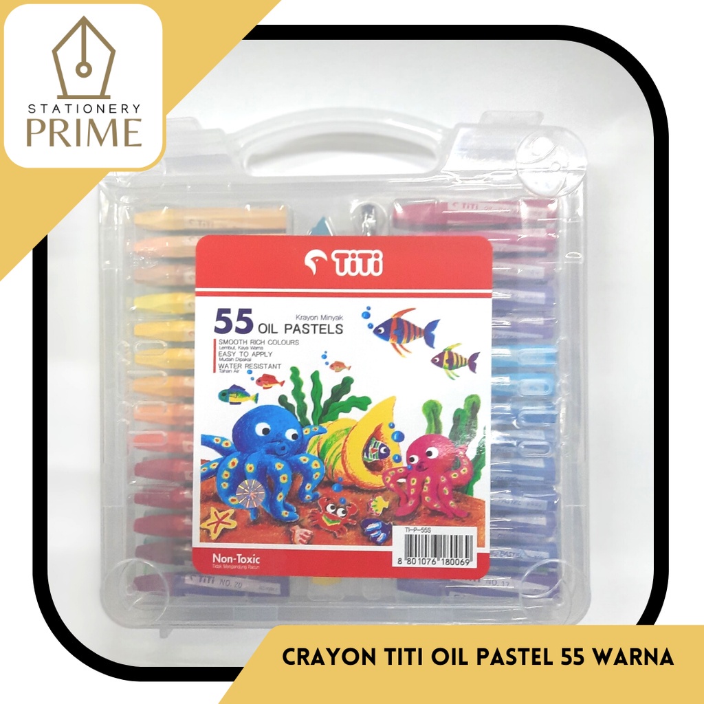 

Crayon Titi Oil Pastel 55 Warna