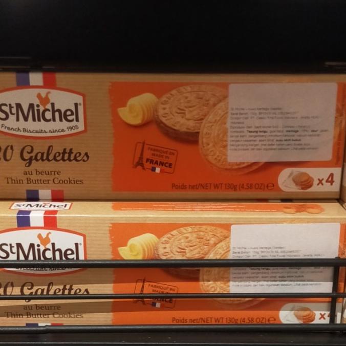

,,,,,,,] St michel gallete thin butter cookies biscuit 130gr biskuit