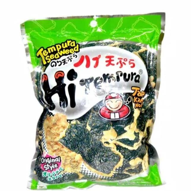

\"\"\"\] Tao Kae Noi Tempura Original 40 gr snack snek rumput laut