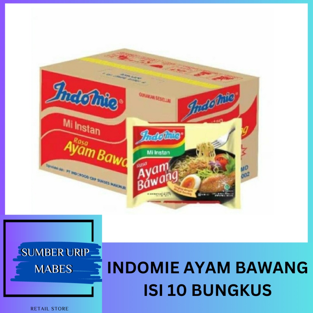 

Indoe E Instant Rasa Ayam Bawang 69 Gr 10 Pcs Per Dus