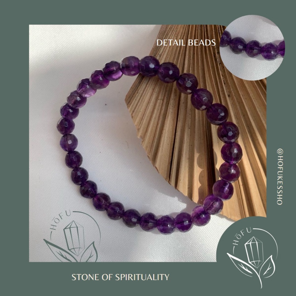 Amethyst Crystal Bracelet