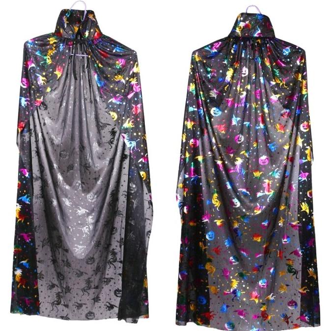 

Jubah Halloween Set Topi Kostum Drakula Witch Haloween Costume Murah Stok Terbatas