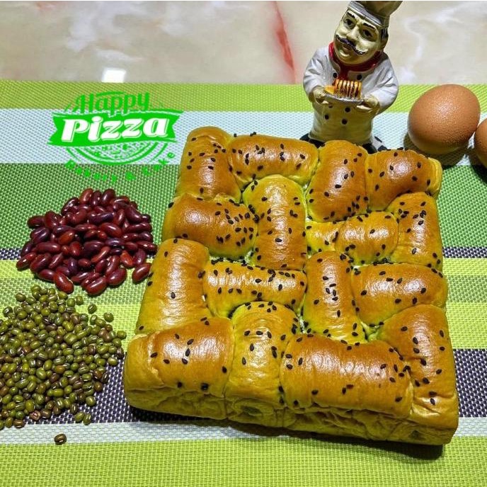 

Roti sobek pandan isi kacang hijau pandan (premium quality)