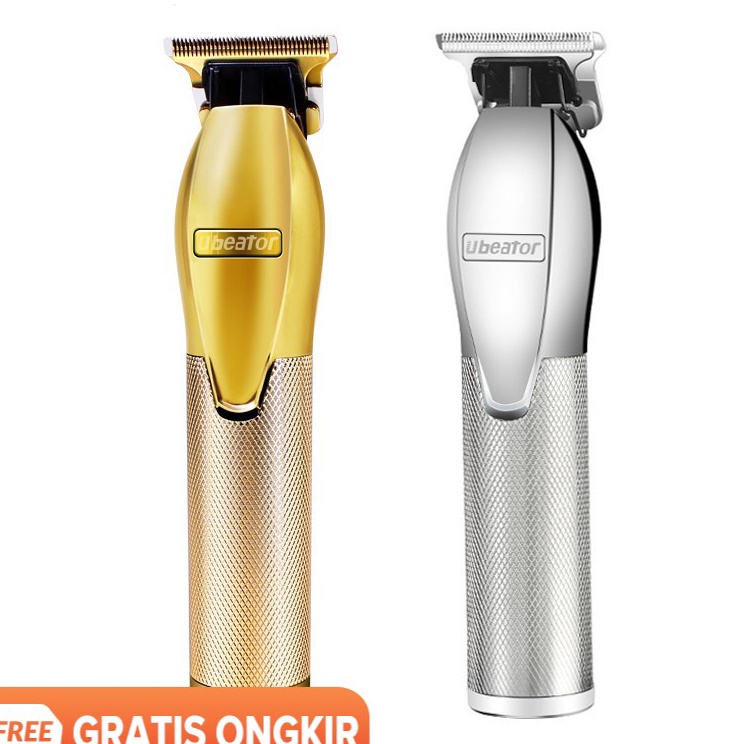 Diskon Promo ubeator gold barber shop powerful cutter hair cutting machine Cordless hair clipper hai