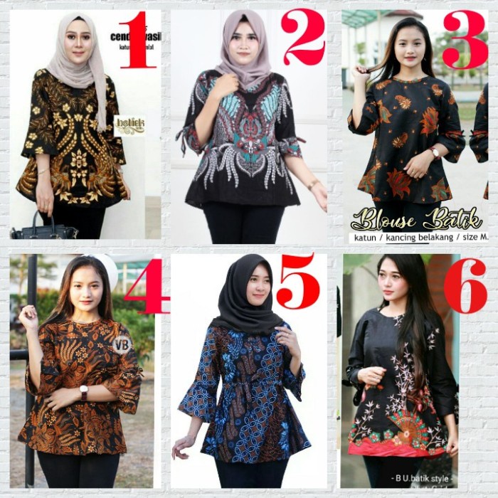 BATIK BLOUSE/BATIK COUPLE/BATIK WANITA/PRIA/BATIK KERIS/SARIMBIT/PESTA