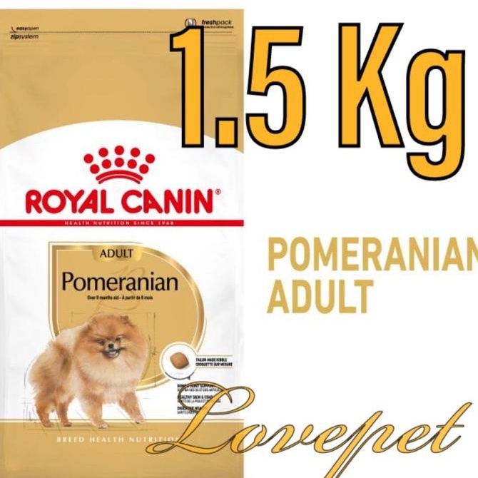 New Royal Canin Pomeranian 1.5Kg / Royal Canin Pom 1.5Kg Terbaik