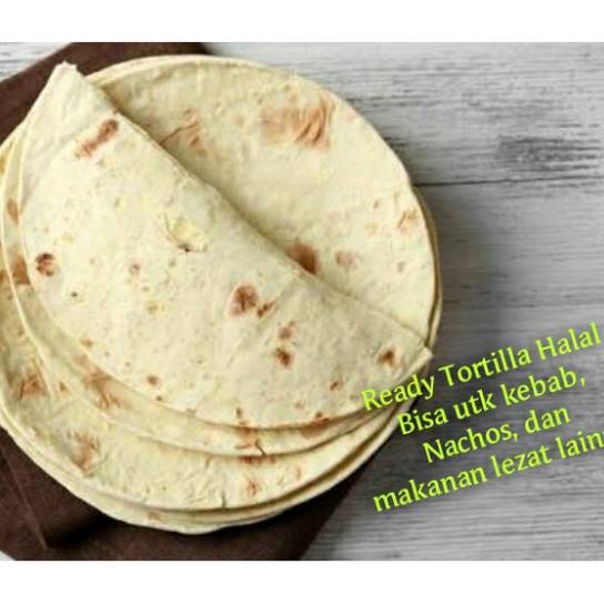 Terbaik Tortilla 20cm isi 10 lembar tortila kulit kebab bungkus kebab bahan kebab halal daging kebab