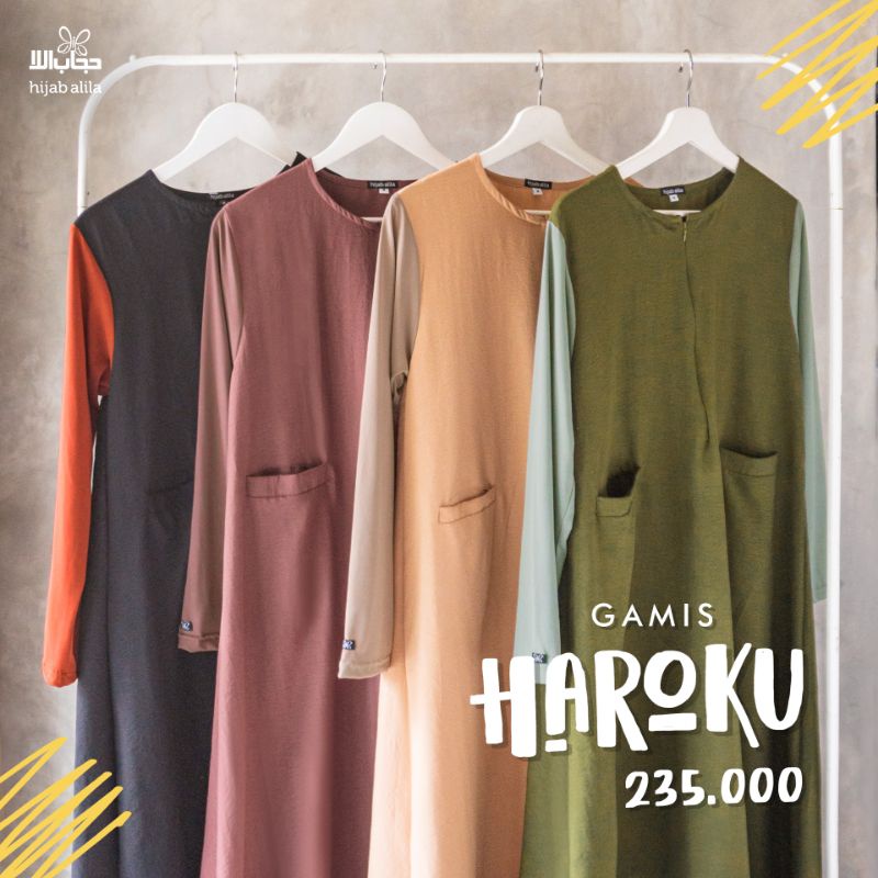 Gamis Haroku Sport Olahraga Muslimah Hijab Alila Syar'i