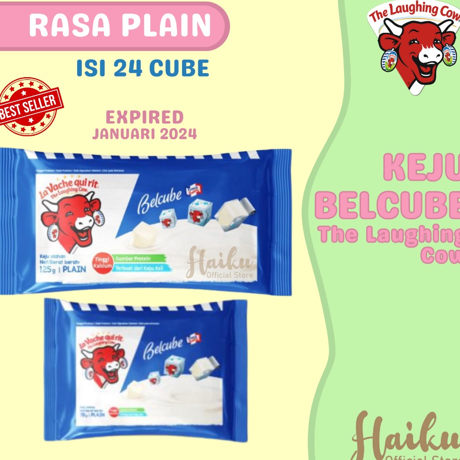 

Model Terkini Keju Belcube plain Cheese 125 gr keju mpasi bayi / The Laughing Cow (Belcube bulat) Paling Popular