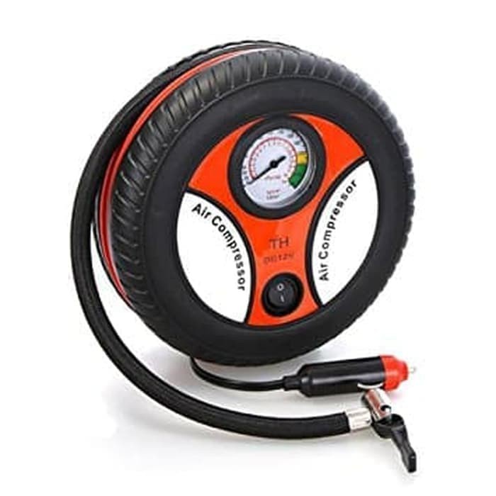 Kompresor Mini Pompa Angin Ban - Kompresor Mobil Model Ban - Universal