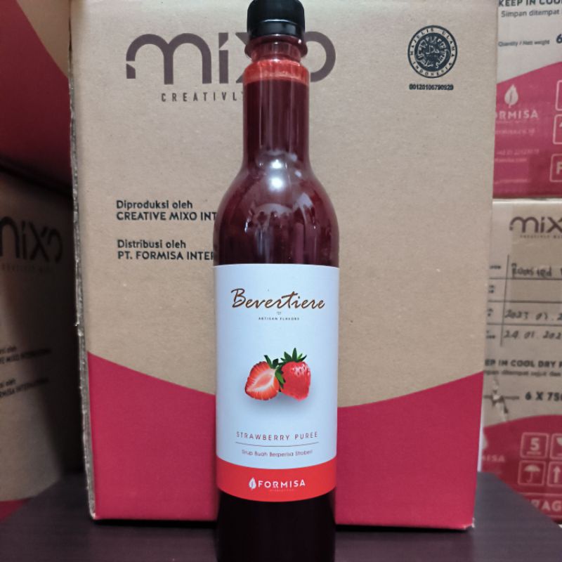 

MAR Bevertiere Syrup Strawberry Puree 800ml