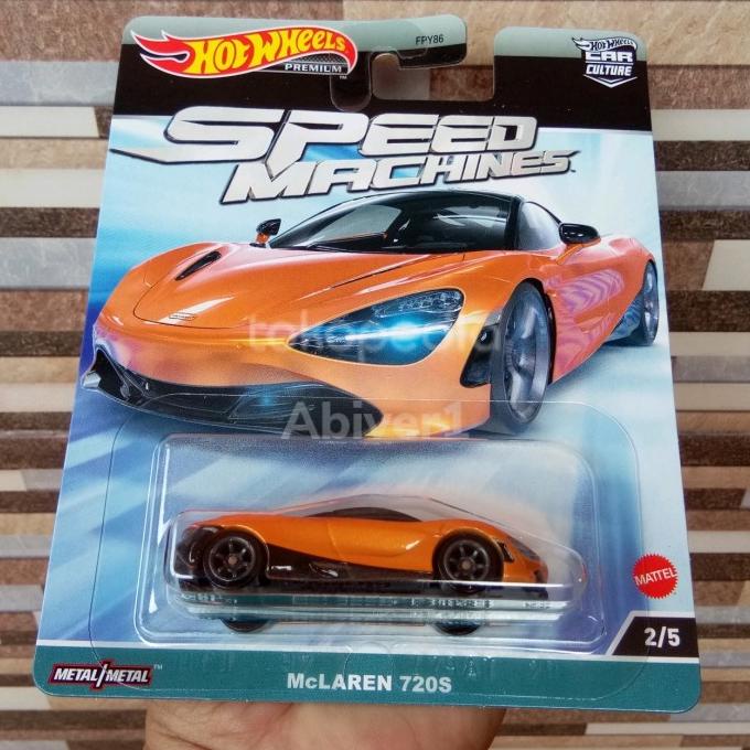 Hot Wheels Mclaren 720S Speed Machines