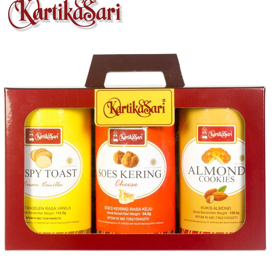 

NZWW7961 Ready Stok Hampers Kue Kering Kaleng - Cans