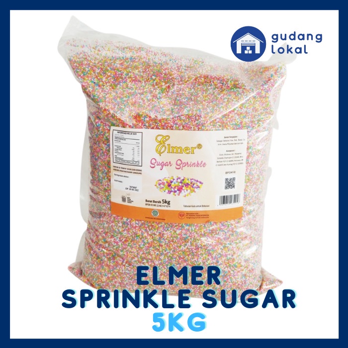 

Hariya Sprinkle Sugar Elmer 5Kg