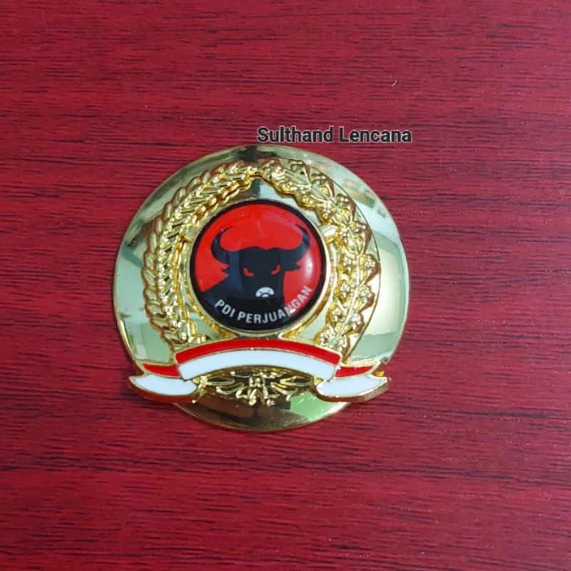 PIN PARTAI PDI PERJUANGAN - PIN PDI P MAGNET
