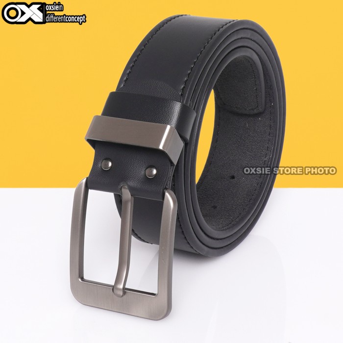 TALI PINGGANG KULIT PRIA GESPER COWOK BIG SIZE PANJANG 200CM OXS410CJ