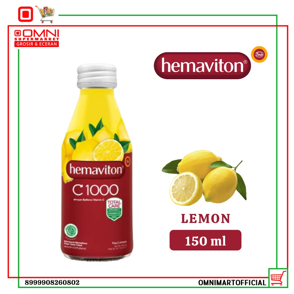 

Hemaviton C1000 Liq Lemon 150 Ml