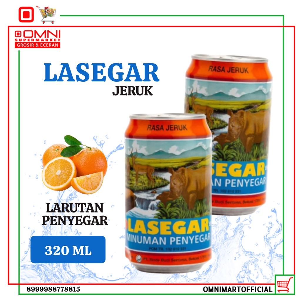 

Lasegar Jeruk Can Kaleng 320 Ml Larutan Penyegar