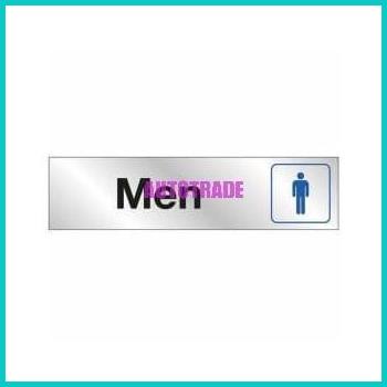 

KRIS STIKER TOILET PRIA STICKER SIGN LABEL ANODIZED STICKER MEN 20JVLZ3 suku cadang