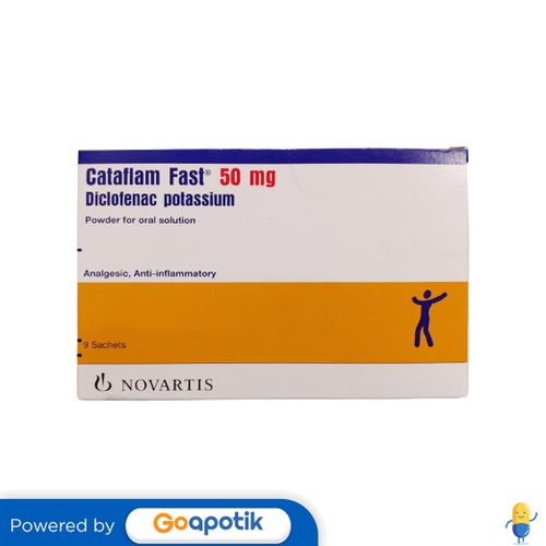 CATAFLAM FAST SACHET BOX