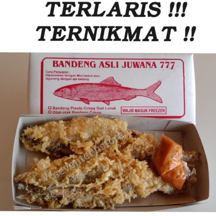 

Terbatas bandeng presto crispy duri lunak asli juwana
