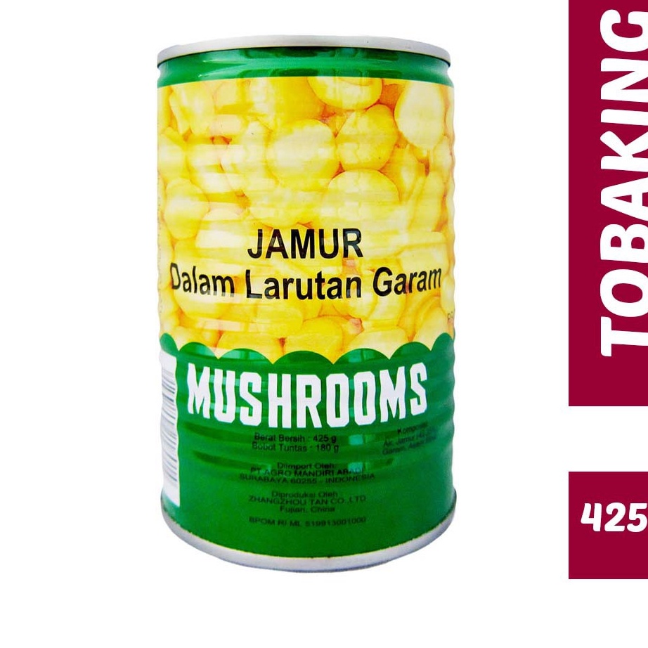 

QCNL9224 DISKON!!!!!!! Jamur Kancing Kaleng Champignon Mushroom Mei Kui Hwa 425gr