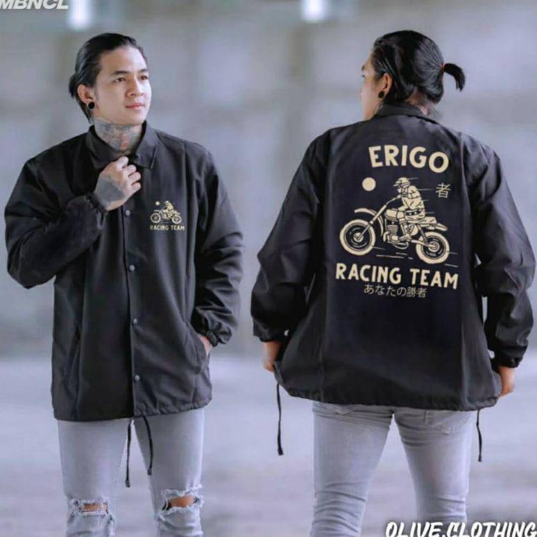 [Bgk] Jaket Erigo Pria Terbaru Jaket Coach Pria Wanita Limted Editon Jaket Pria Distro Modis Kekinia