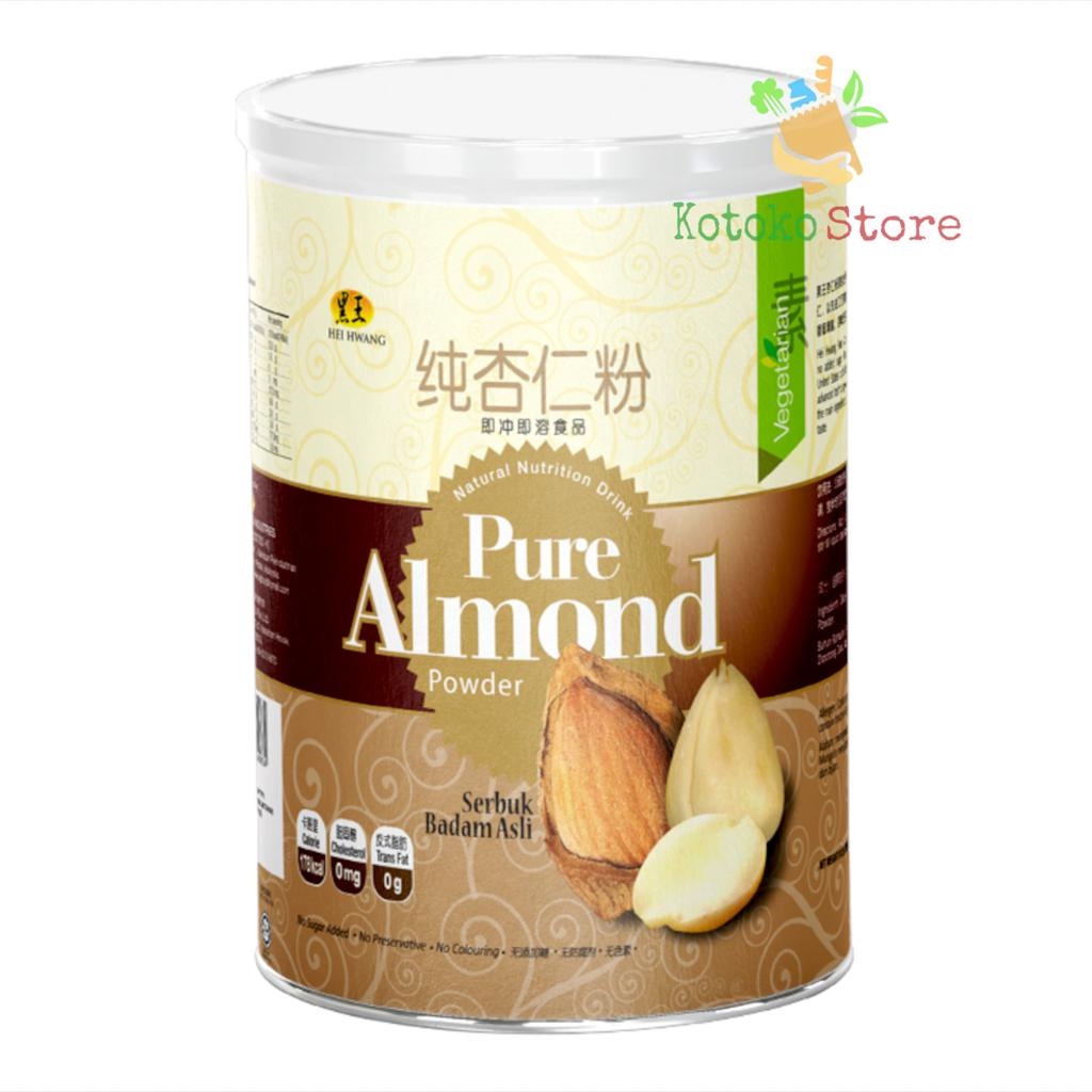 

Hei Hwang Pure Almond Powder /Hei Hwang Susu Kacang Almond Bubuk 500Gr