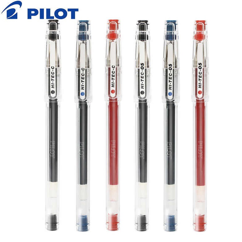 

6.6 sale Pen HiTec Pilot 0.3/0.4 Hitam/Biru [Per 1 pulpen]