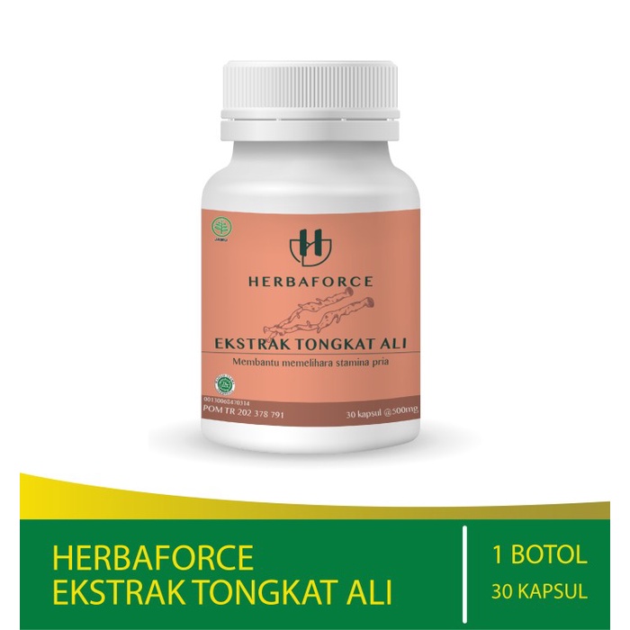 Terlaris Herbaforce Ekstrak Tongkat Ali - Suplemen Herbal Stamina Pria SALE