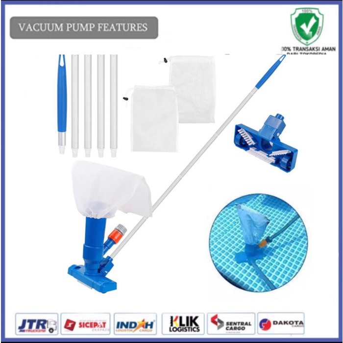 Alat Vacuum Pembersih Kolam Renang Dan Kolam Ikan Berkualitas