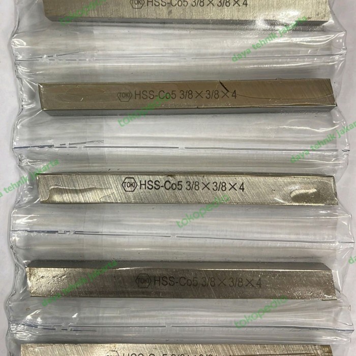 

PAHAT BUBUT HSS TOKI 3/8 X 4 CO5 - PISAU BUBUT HSS COBALT 5% 3/8